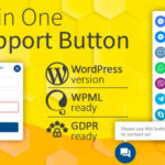All in One Support Button + Callback Request. WhatsApp, Messenger, Telegram, LiveChat and more