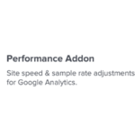 MonsterInsights Performance Addon