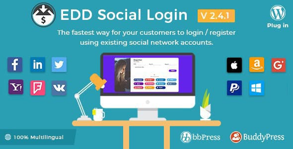 Easy Digital Downloads Social Login